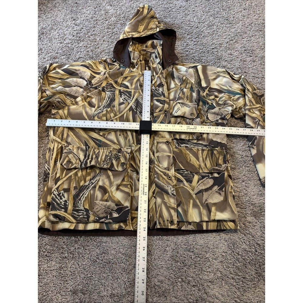 Whitewater Outdoors DUCKS UNLIMITED Advantage Wetlands Camo Hunting Coat L USA - Picture 6 of 8